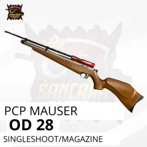 PCP Mauser OD 28 Singleshoot/Magazine