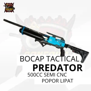 Bocap Tactical Predator 500CC Semi CNC Popor Lipat